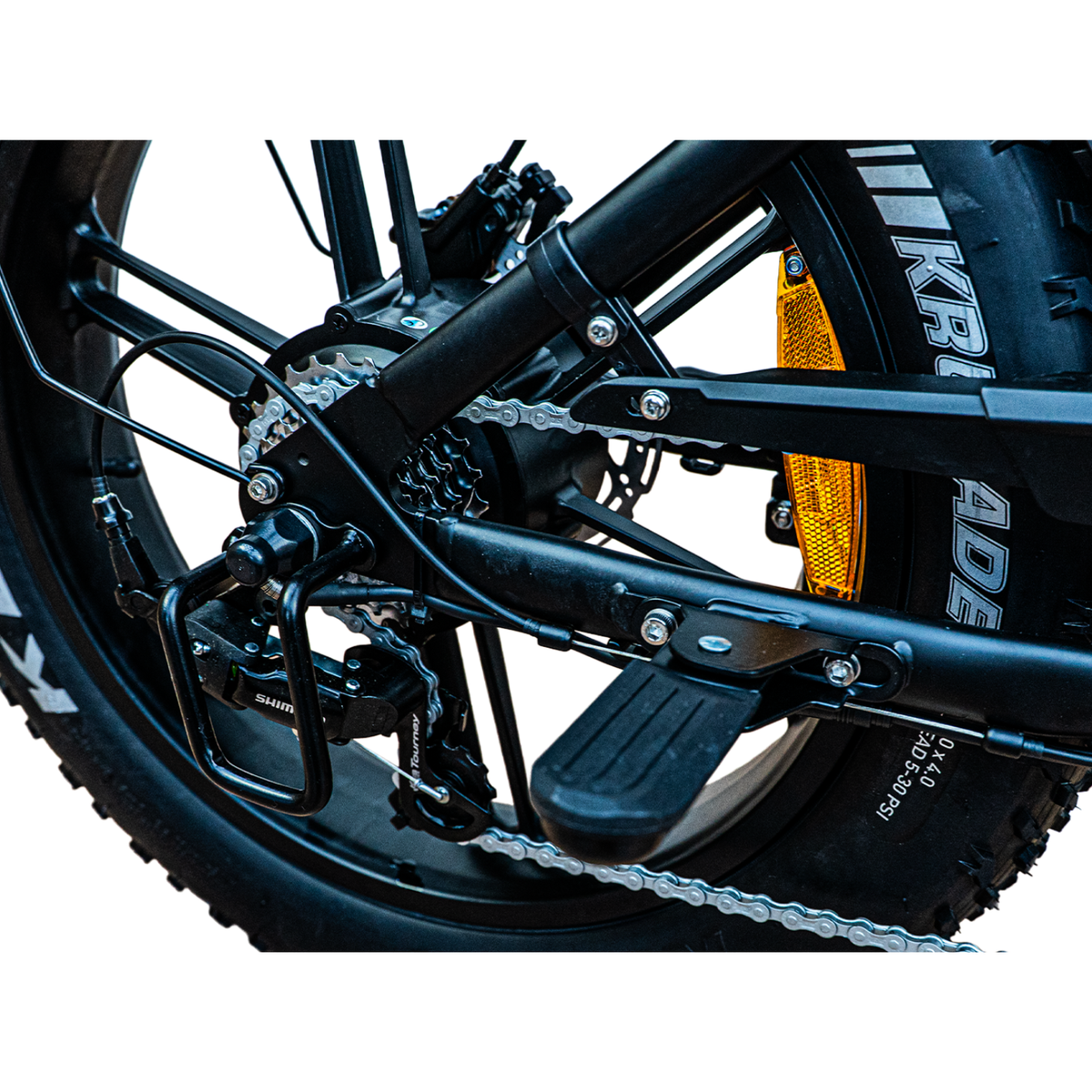 QMWheel V20 Pro fatbike, productfoto 7