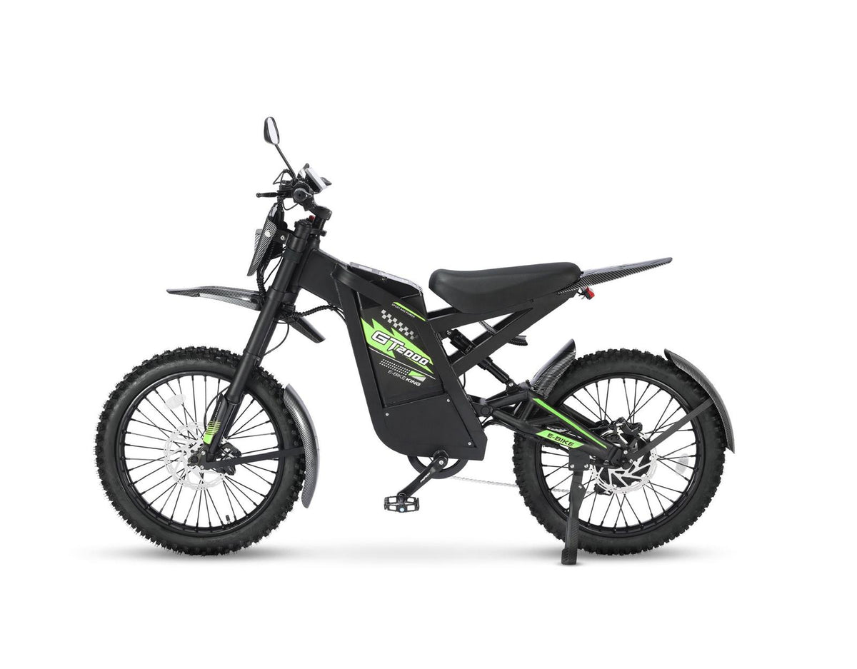 Ouxi GT2000 fatbike in groen, andere zijde